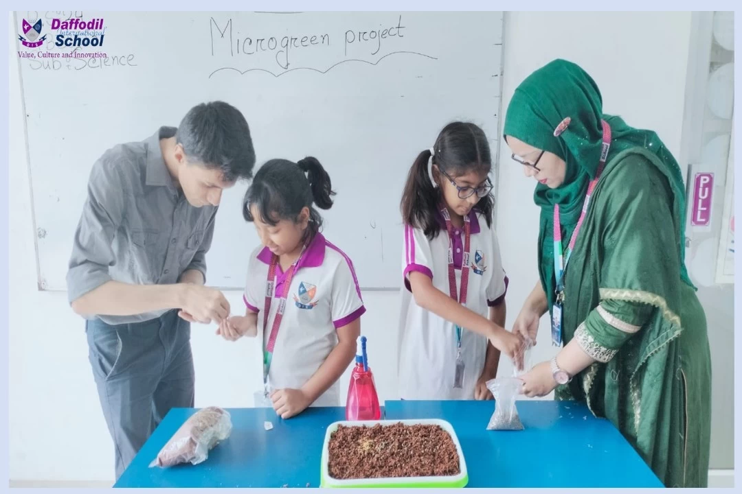 Green Classrooms : Microgreens Initiative