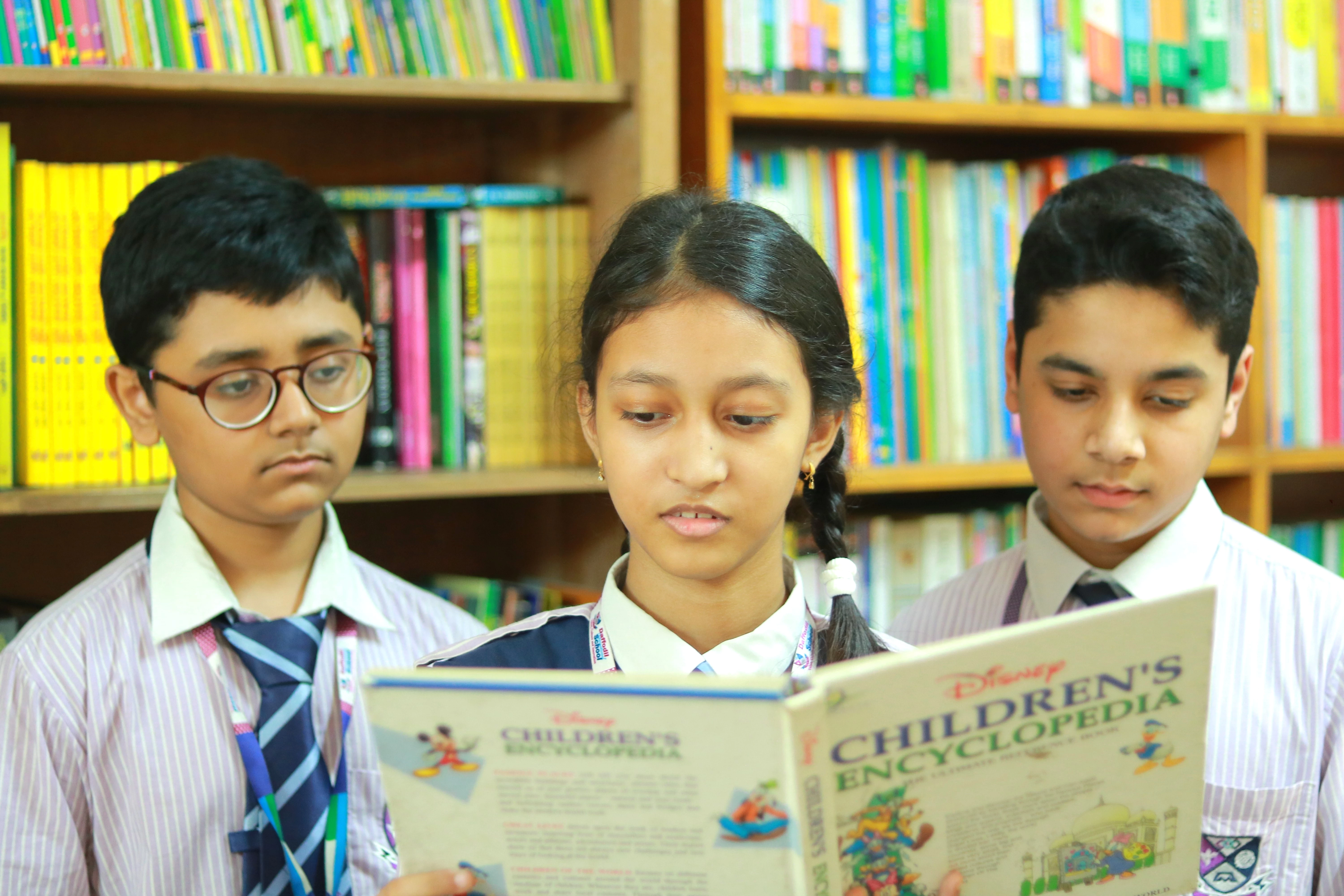Well equipped library