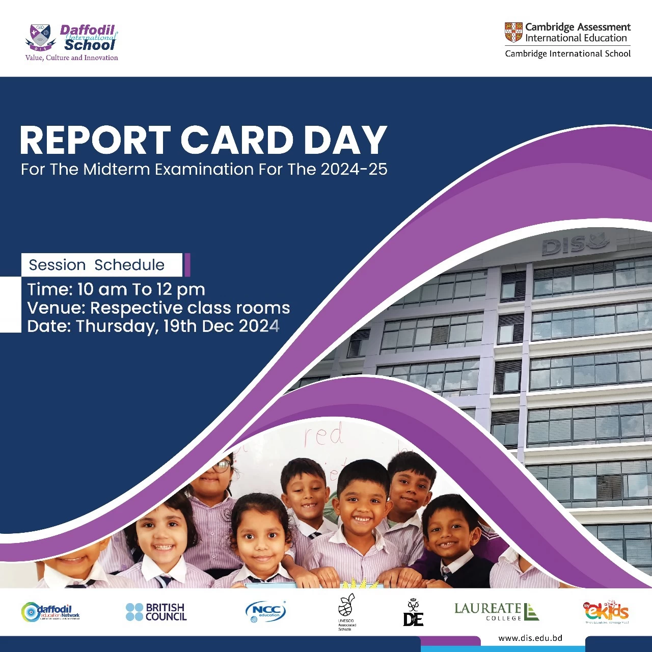 Report Card Day Mid Term 2024-25